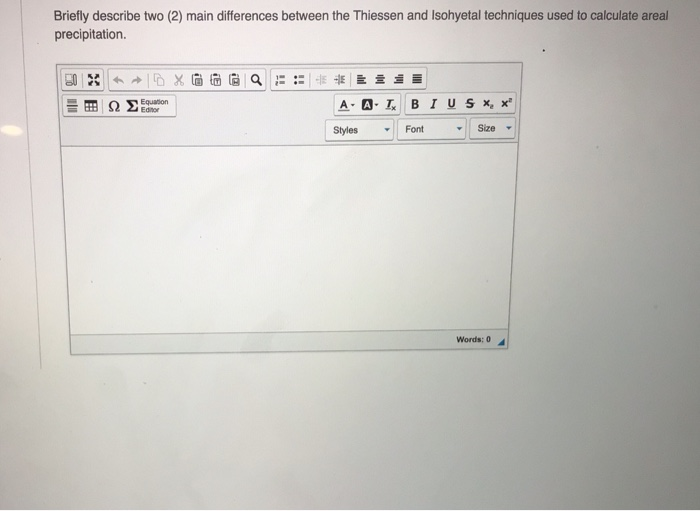 Solved Briefly describe two (2) main differences between the | Chegg.com