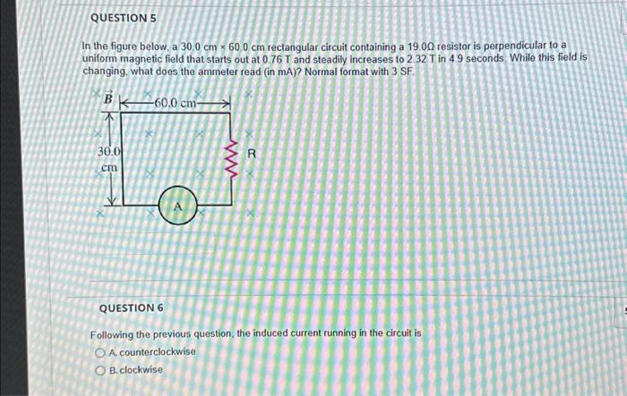Solved In the figure below, a 30.0 cm×60.0 cm rectangular | Chegg.com