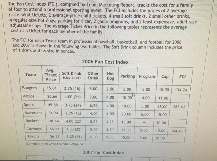 Team Marketing Report - JUST IN: NFL Fan Cost Index® now available! Our  latest TMR Insider email has more  nfl-fan-cost-index