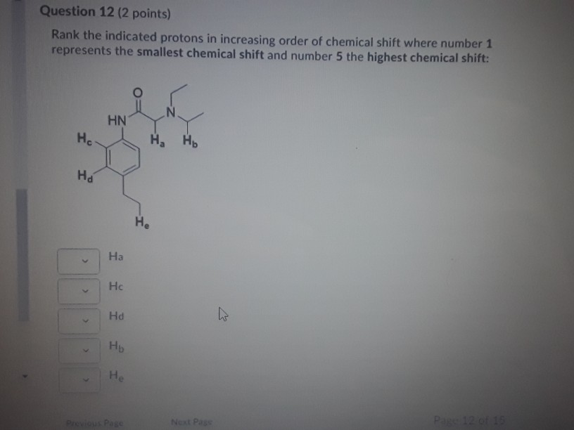 Solved Match each compound with one of the following 1 H NMR | Chegg.com