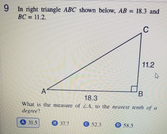 solved-9-in-right-triangle-abc-shown-below-ab-18-3-and-bc-chegg