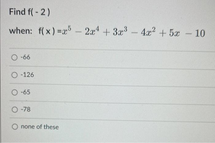5 x 4 )= 65