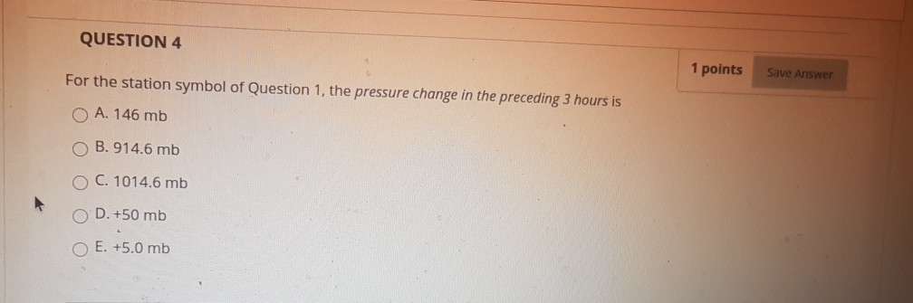 Solved QUESTION 1 1 points Save Answer Questions 1 through | Chegg.com