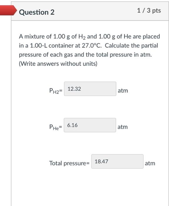 Solved t Question 1 0/2 pts An unknown diatomic gas has a | Chegg.com