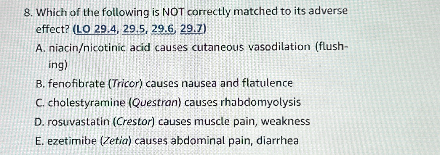 Solved Which of the following is NOT correctly matched to | Chegg.com