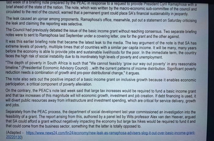 Read The Case Study Below And Answer The Following Chegg Com