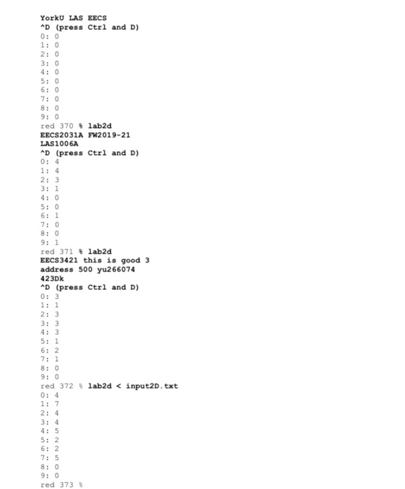 Solved 4. Problem D Char conversion, Integer Array 4.1 | Chegg.com