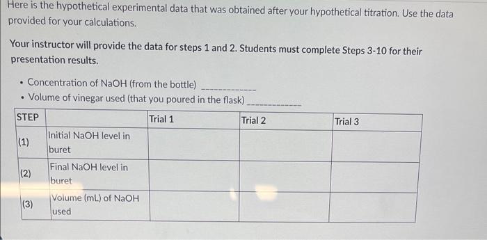 Solved i need the calculations step by step of how the | Chegg.com