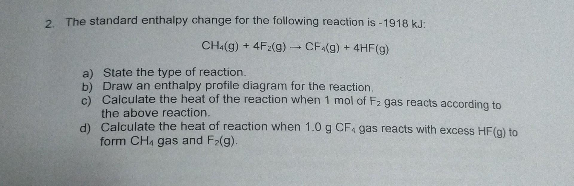 Solved CHAPTER 1 1. (a) −3340 KJ, (b) −1670 KJ, (c) +1670 KJ | Chegg.com