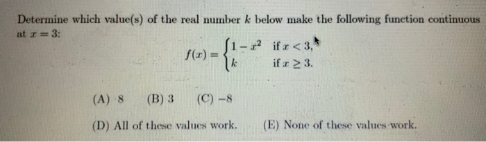 Solved Suppose A And B Are Nonzero Real Numbers. Choose The | Chegg.com