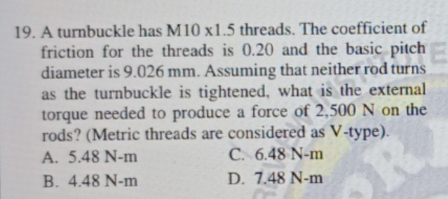 solved-17-calculate-the-length-of-a-nut-such-that-the-chegg