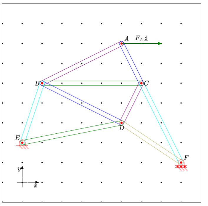 Solved Pins (red) ﻿have been carefullt placed at 1m grid | Chegg.com