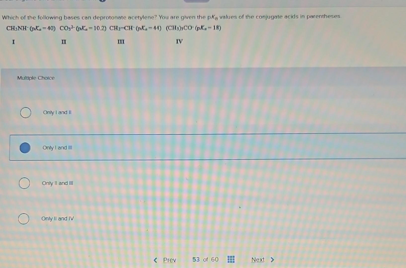 Solved Vhich Of The Following Bases Can Deprotonate | Chegg.com