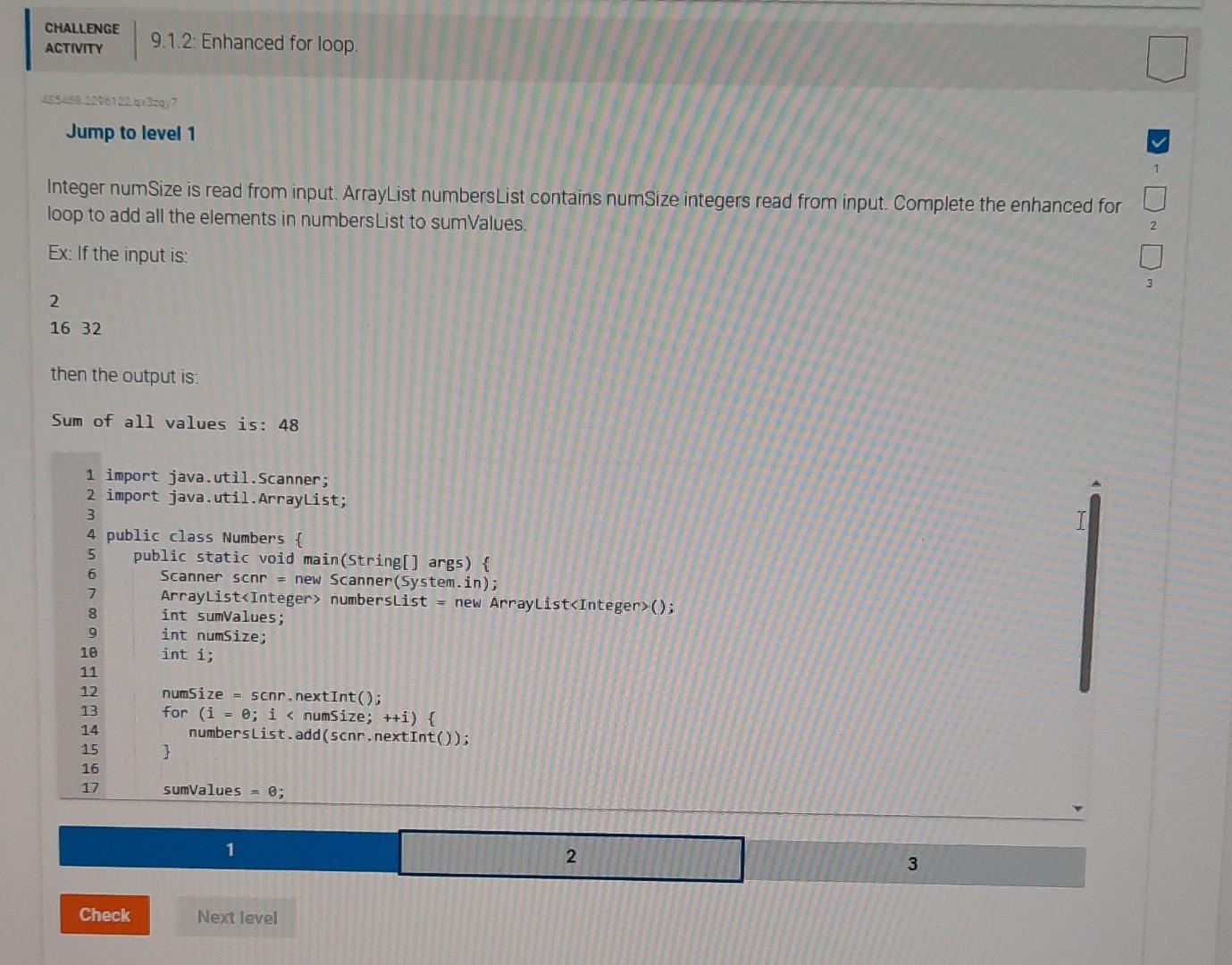 Solved CHALLENGE ACTIVITY 435468 2296122qxJcay7 Jump to | Chegg.com