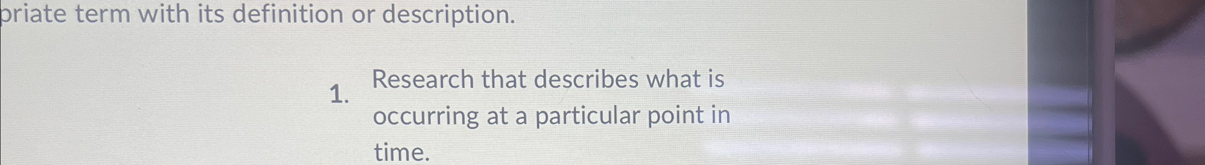 Solved Research that describes what is occurring at a | Chegg.com