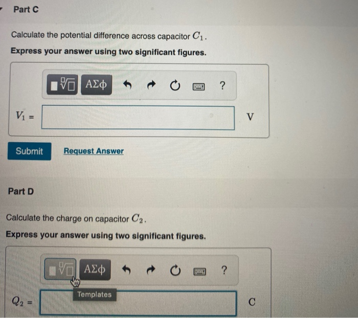 Solved Problem 24.53 In the figure (Figure 1), C1 = C5 = 8.2 | Chegg.com