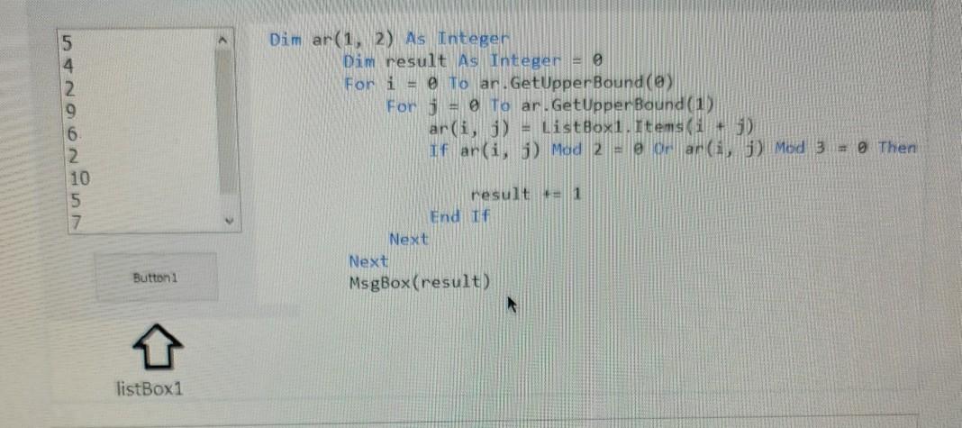 Solved 3 * what is the output (2 points) un Dimar(1, 2) As | Chegg.com