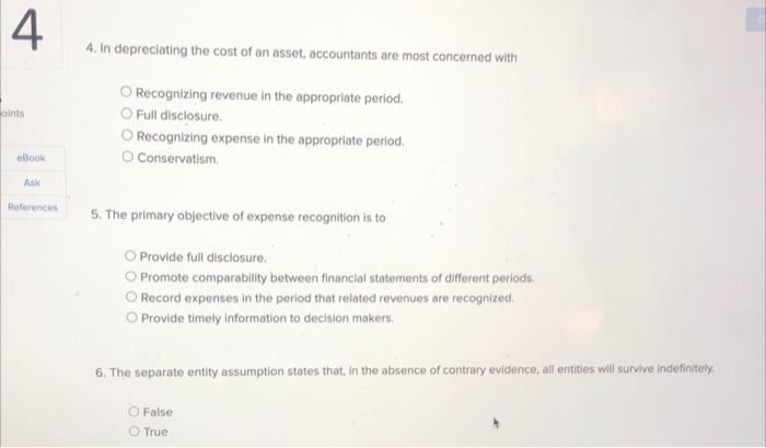 Solved Exercise 1-15 (Static) Multiple Choice; Concept | Chegg.com