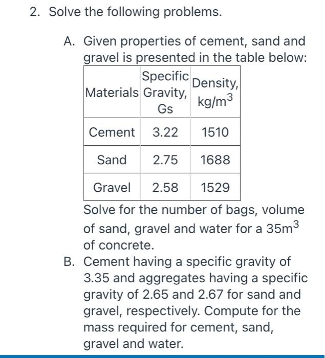 What are the Properties of Cement?