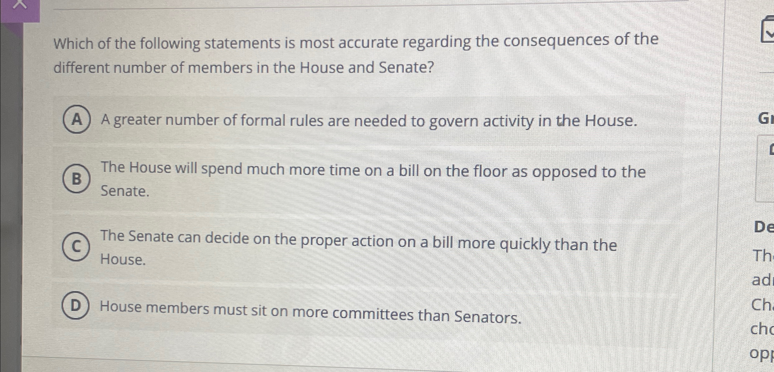 Solved Which of the following statements is most accurate | Chegg.com