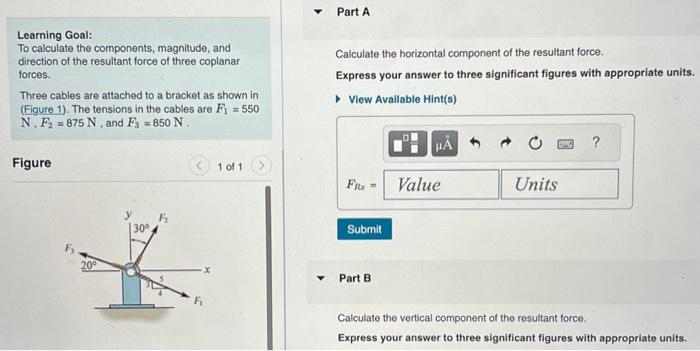 how to calculate magnitude and direction of resultant force