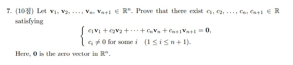 Solved 7 102 Let V1 V2 Vn Vn 1 E R Prove That Chegg Com