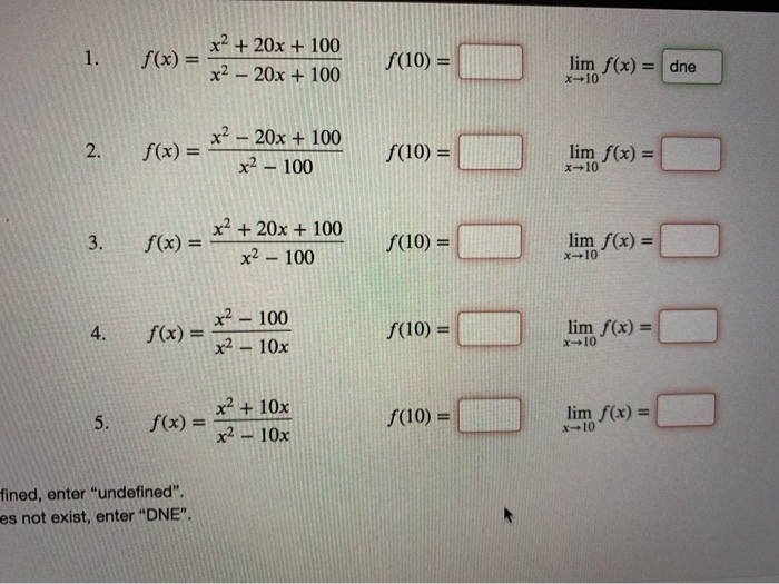 solved-1-f-x-x2-20x-100-x2-20x-100-f-10-lim-chegg