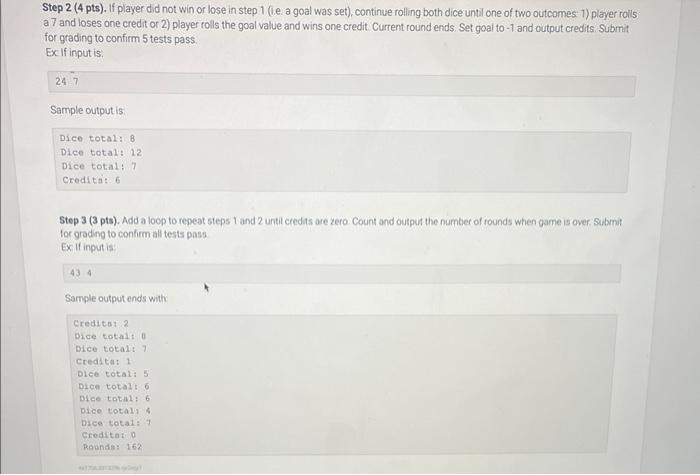 Solved Program Specifications Write a program to play an | Chegg.com