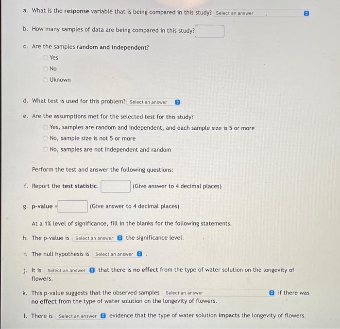 Students In An Introductory Statistics Class Tested | Chegg.com