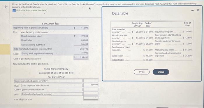 Solved Data Table | Chegg.com