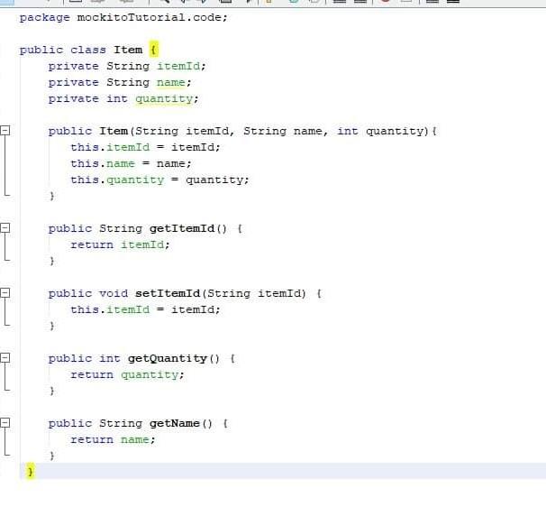 Source History Package Mockitotutorial Code 2 3 C Chegg Com