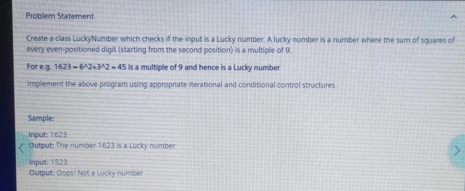 lucky number codeforces