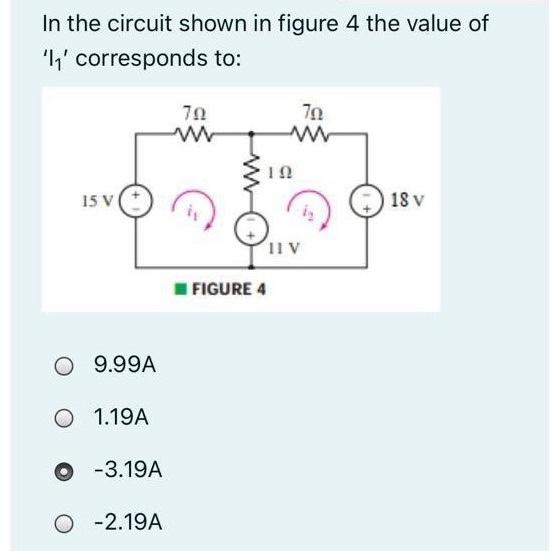 Solved In the circuit shown in figure 4 the value of 'It' | Chegg.com