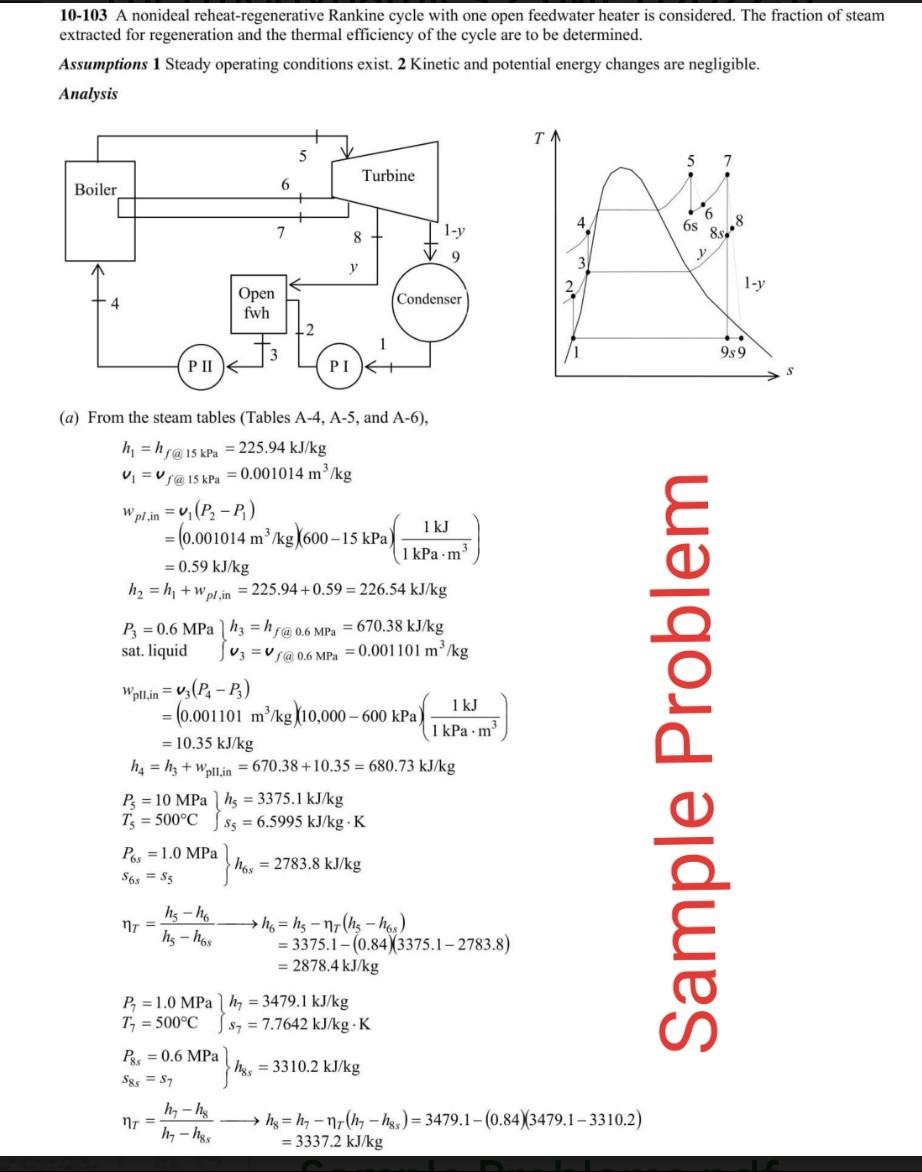 Solved Make a cycle analysis for each case. Sketch an energy | Chegg.com
