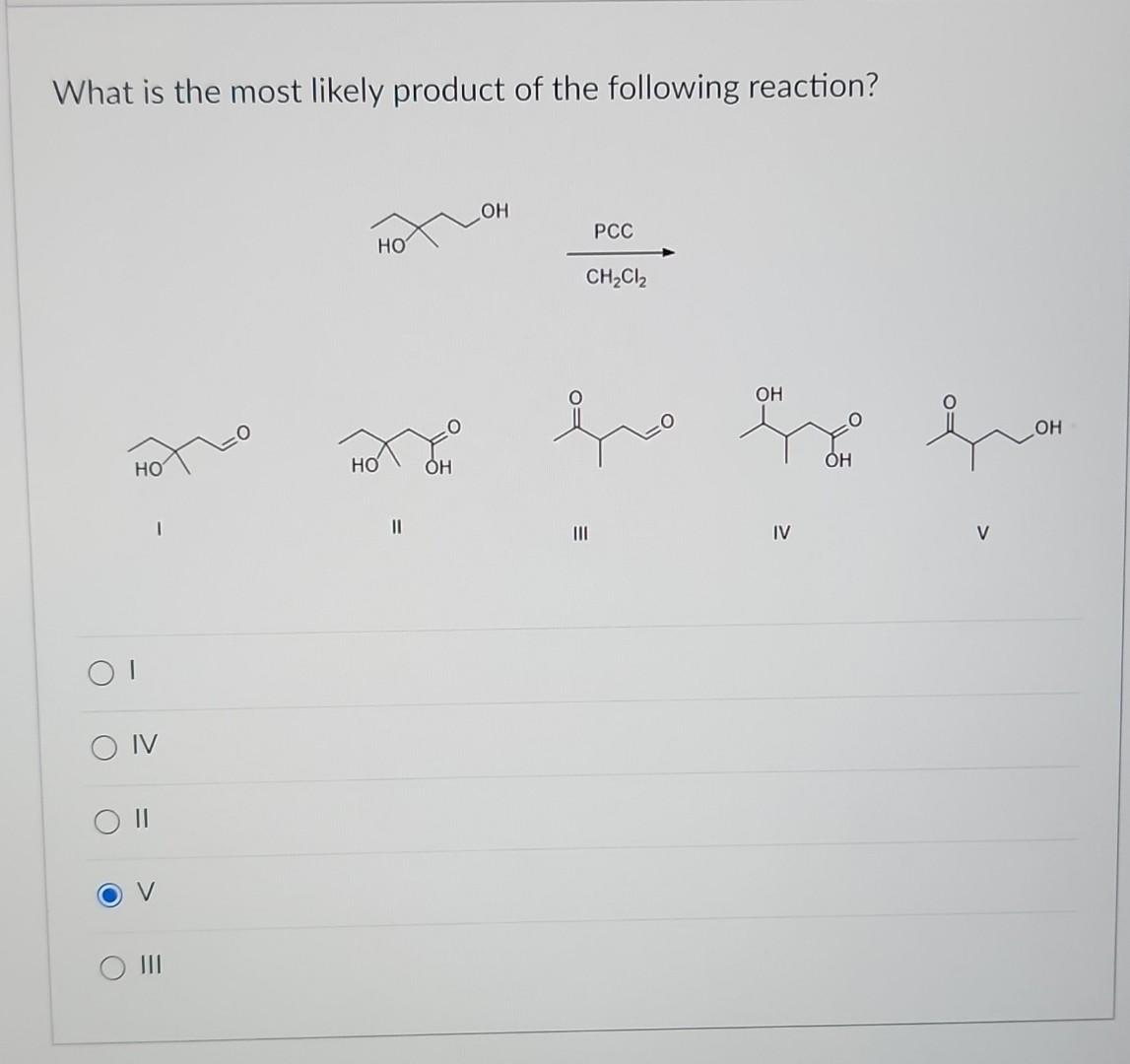 What Is The Most Likely Product For The Following Reaction Solved What is the most likely product of the following | Chegg.com