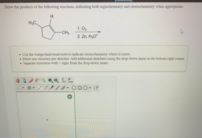 Solved Neill Draw The Products Of The Following Reactions