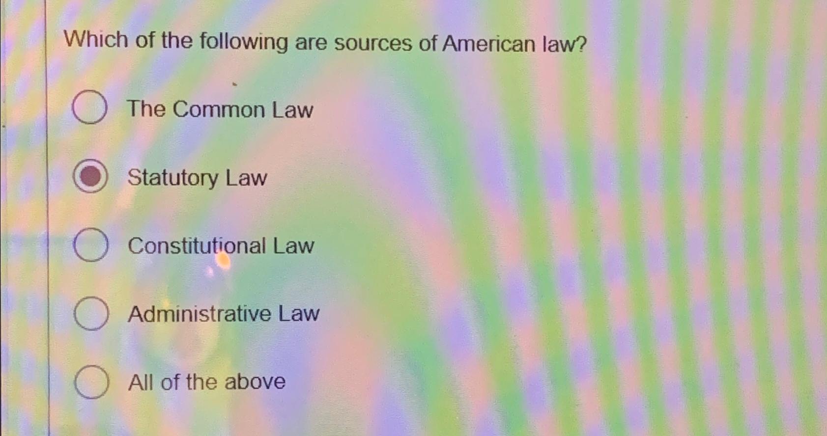 Solved Which Of The Following Are Sources Of American | Chegg.com