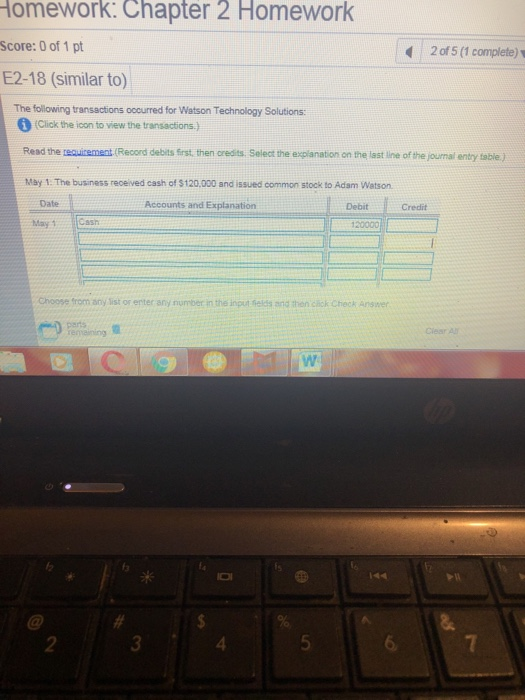 Solved Homework: Chapter 2 Homework Score:0 of 1 pt 2 of 5 | Chegg.com