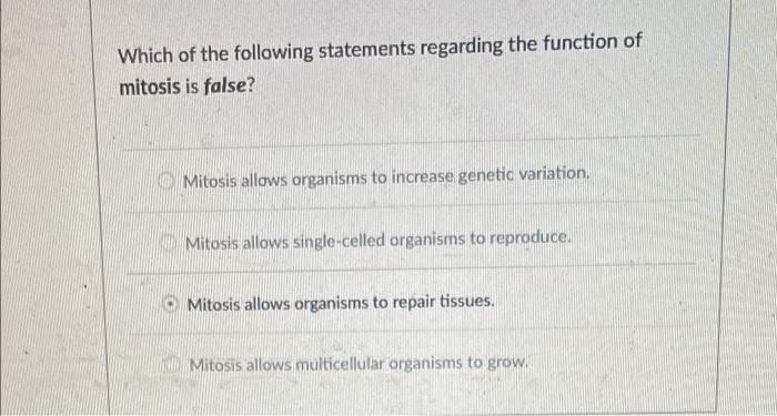 Solved Which of the following statements regarding the | Chegg.com