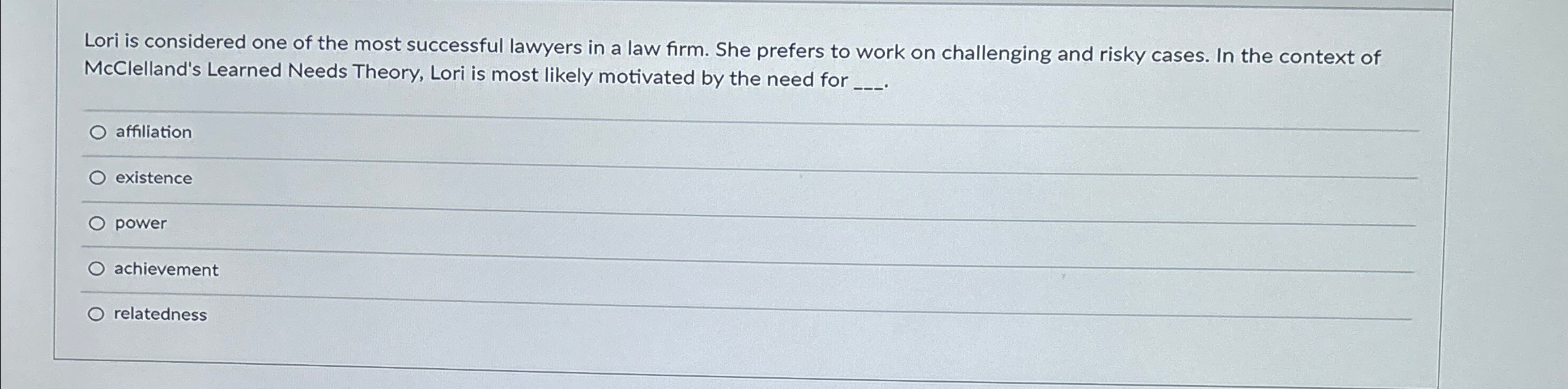 Solved Lori is considered one of the most successful lawyers | Chegg.com