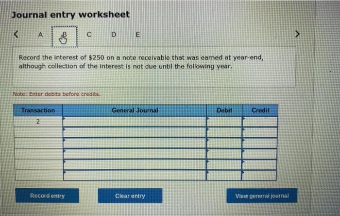 Solved Che Prepare the adjusting journal entries for the | Chegg.com