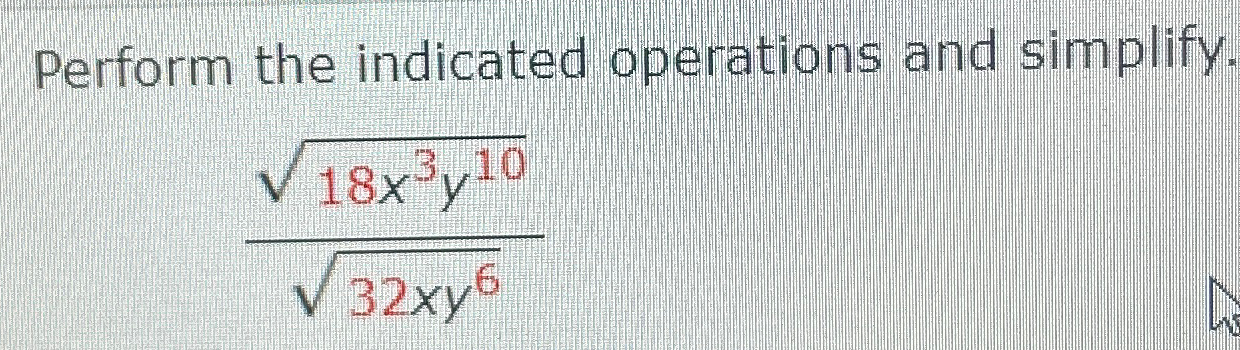Solved Perform the indicated operations and | Chegg.com