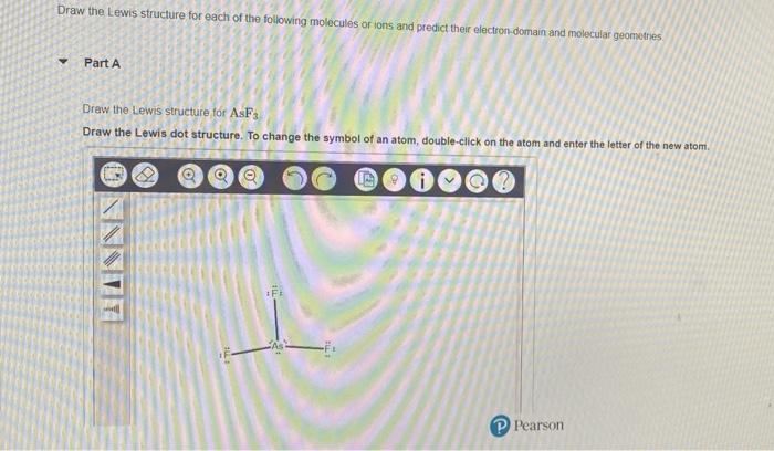 Solved Draw the Lewis structure for each of the following | Chegg.com