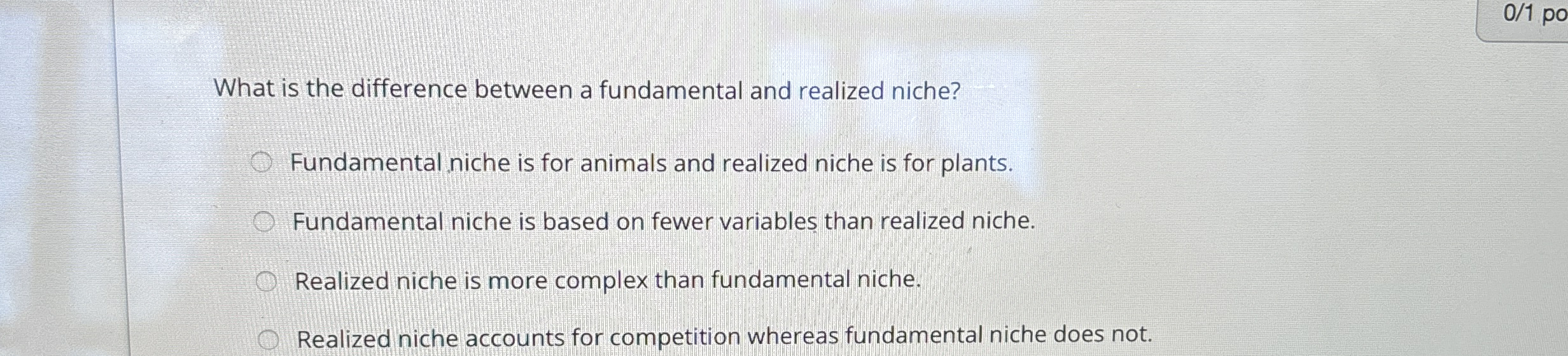 Solved 0/1 ﻿poWhat is the difference between a fundamental | Chegg.com