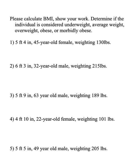 Indiana teen refuses to calculate BMI for school homework, calling method ' outdated