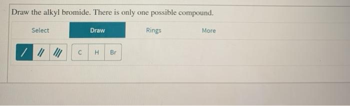 Solved A single alkyl bromide reactant theoretically yields | Chegg.com