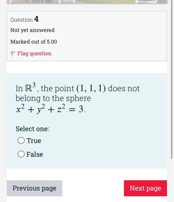 Solved Question 1 Not yet answered Marked out of 5.00 P Flag | Chegg.com