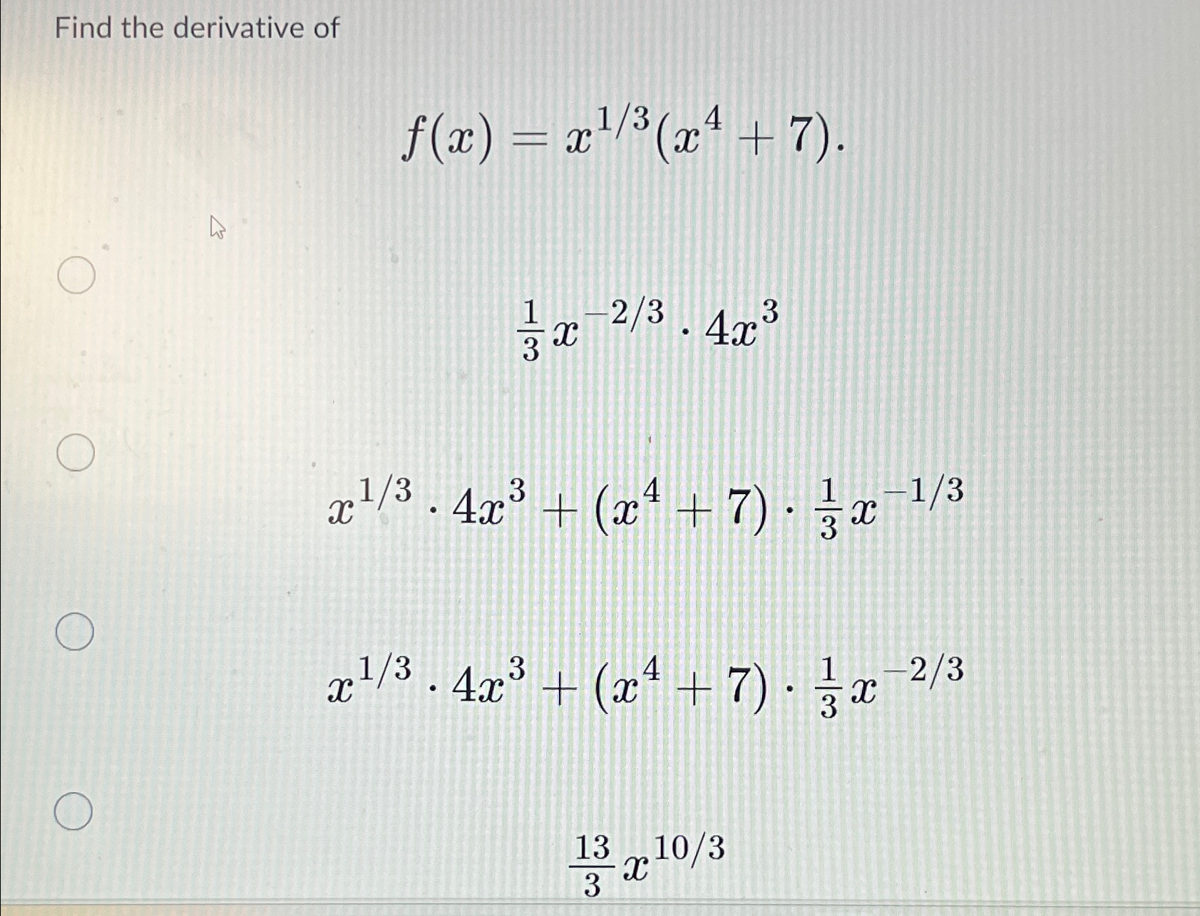 find the nth derivative of 1 x 2 4x 3