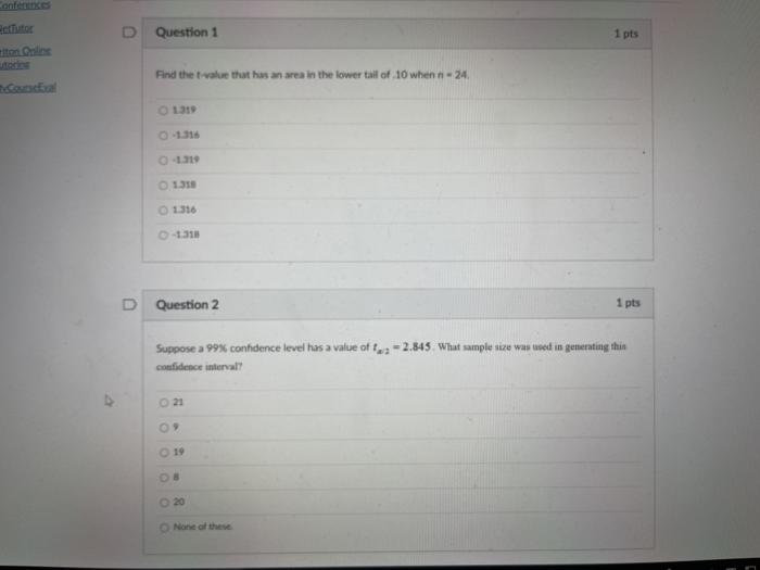 Solved Question 3 1 pts Which of the following statements | Chegg.com
