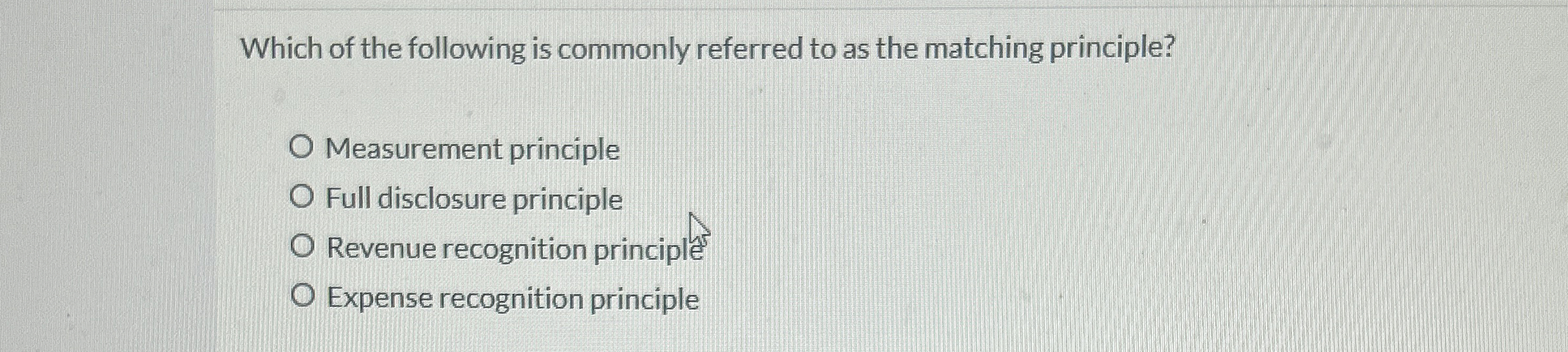 Solved Which of the following is commonly referred to as the | Chegg.com